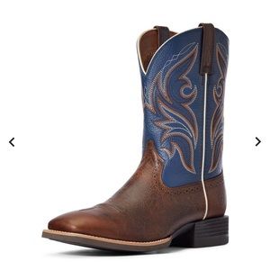 Ariat men’s cowboy boots.